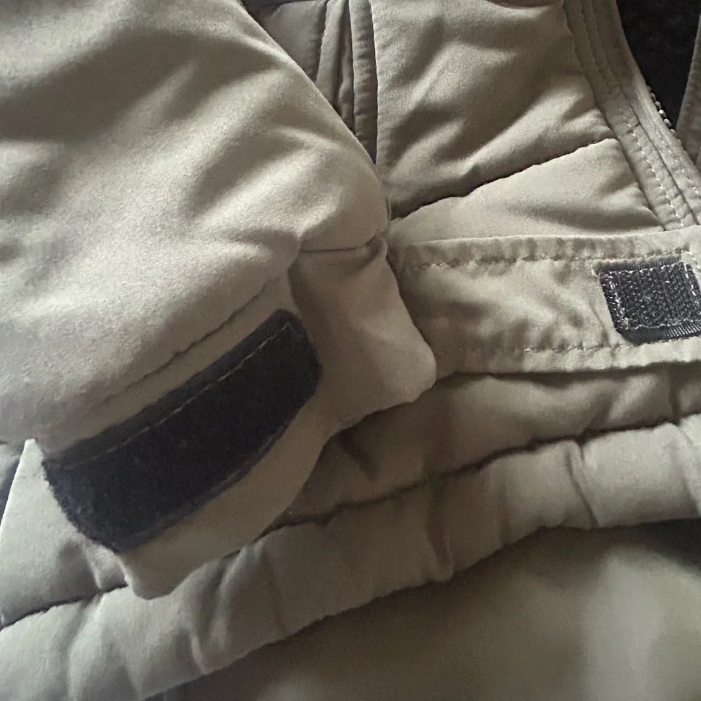 London Fog Boys Sherpa Lined Olive Green Puffer Jacket 24M